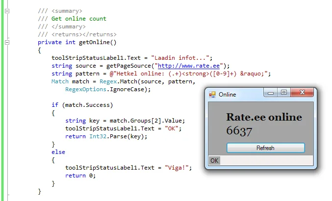 Rate online