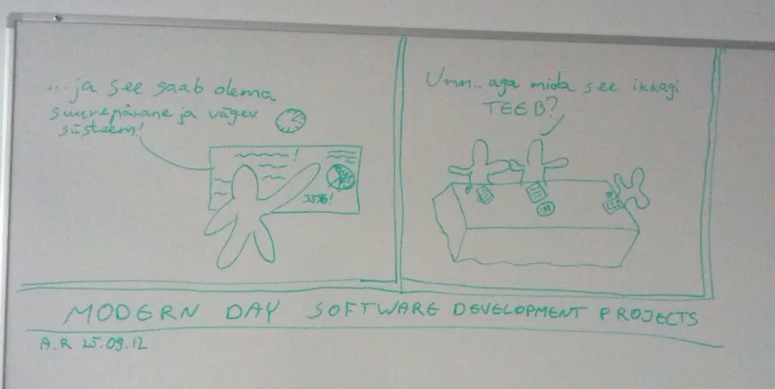 Modern day software development comics