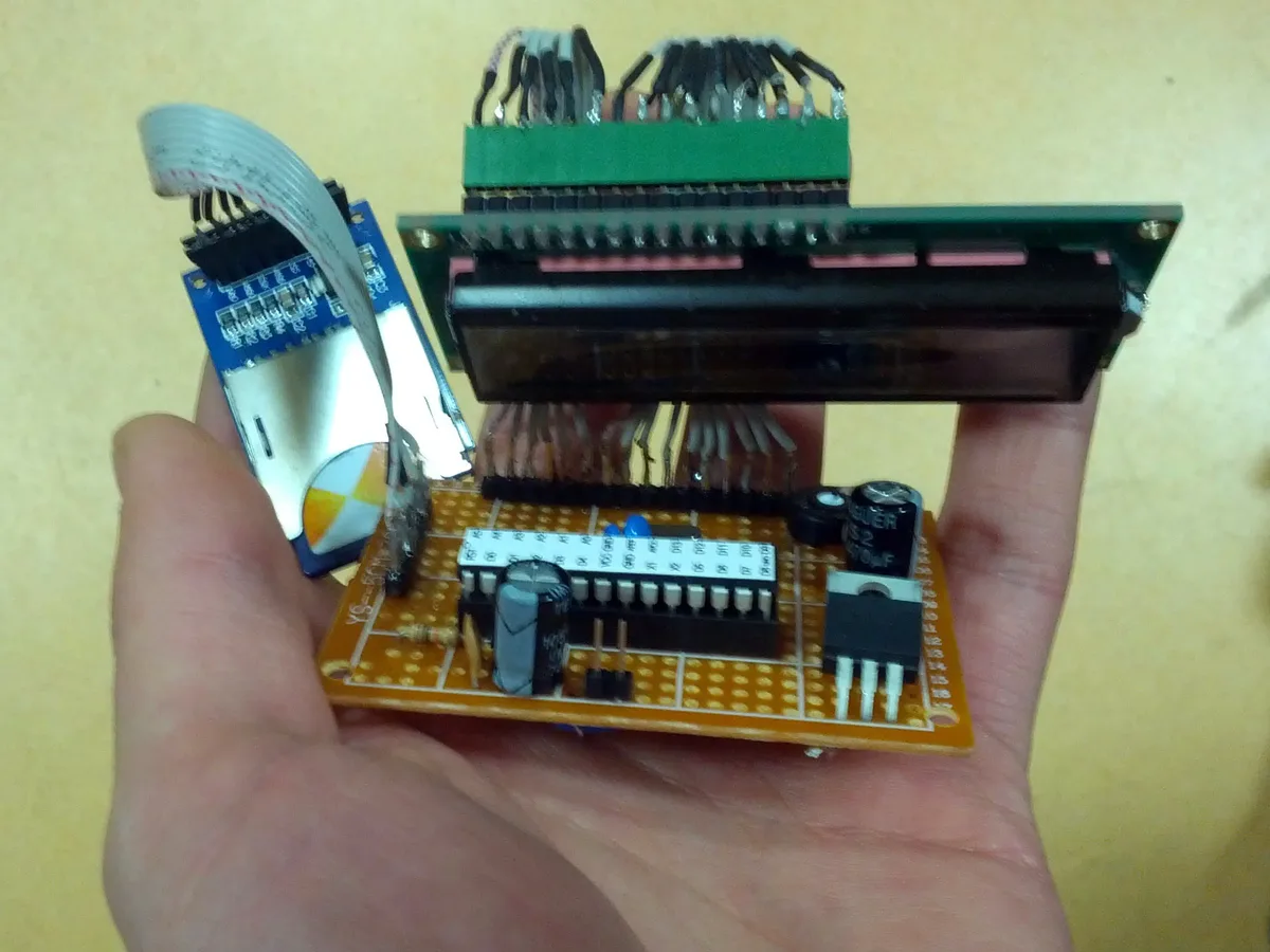 PCB on hand