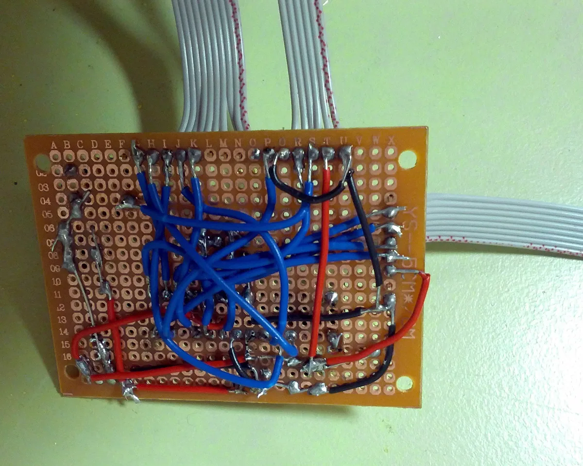 PCB backside