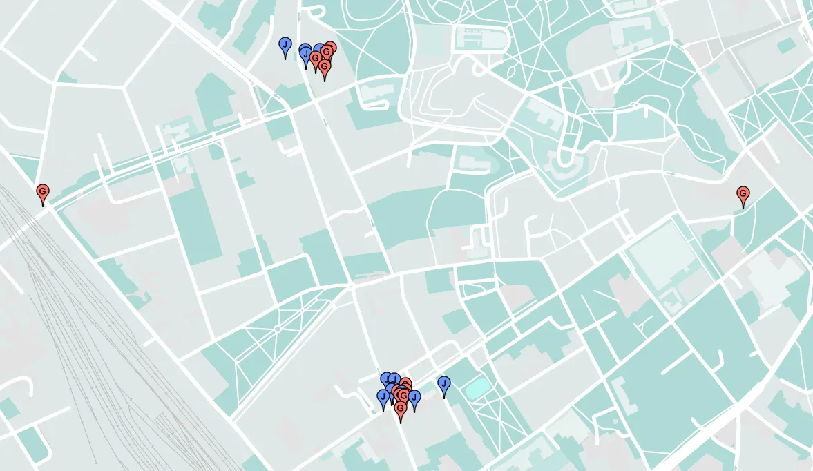 Jacob's house on Google Maps