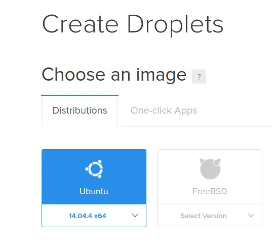 Create Ubuntu Server