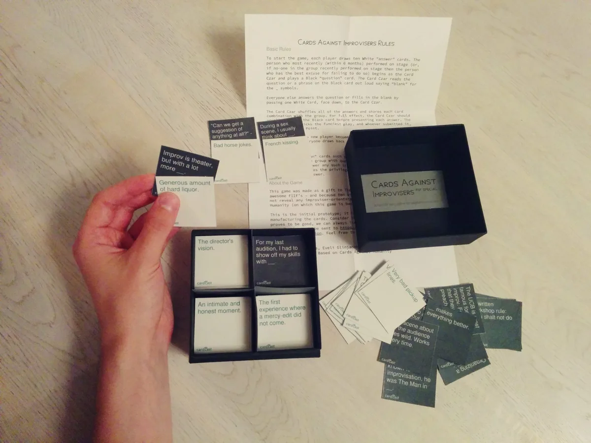 Cards Against Improvisation
