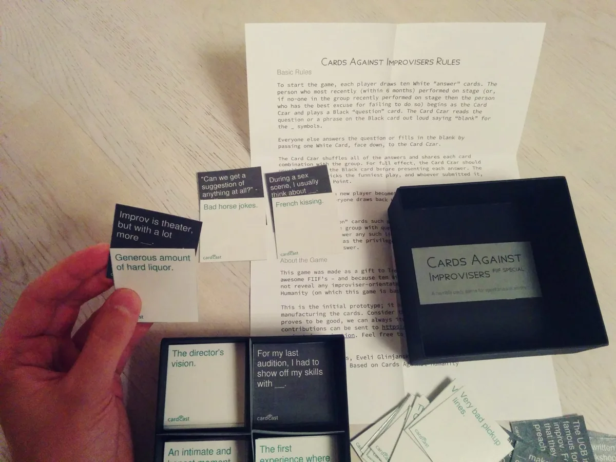 Cards Against Improvisation