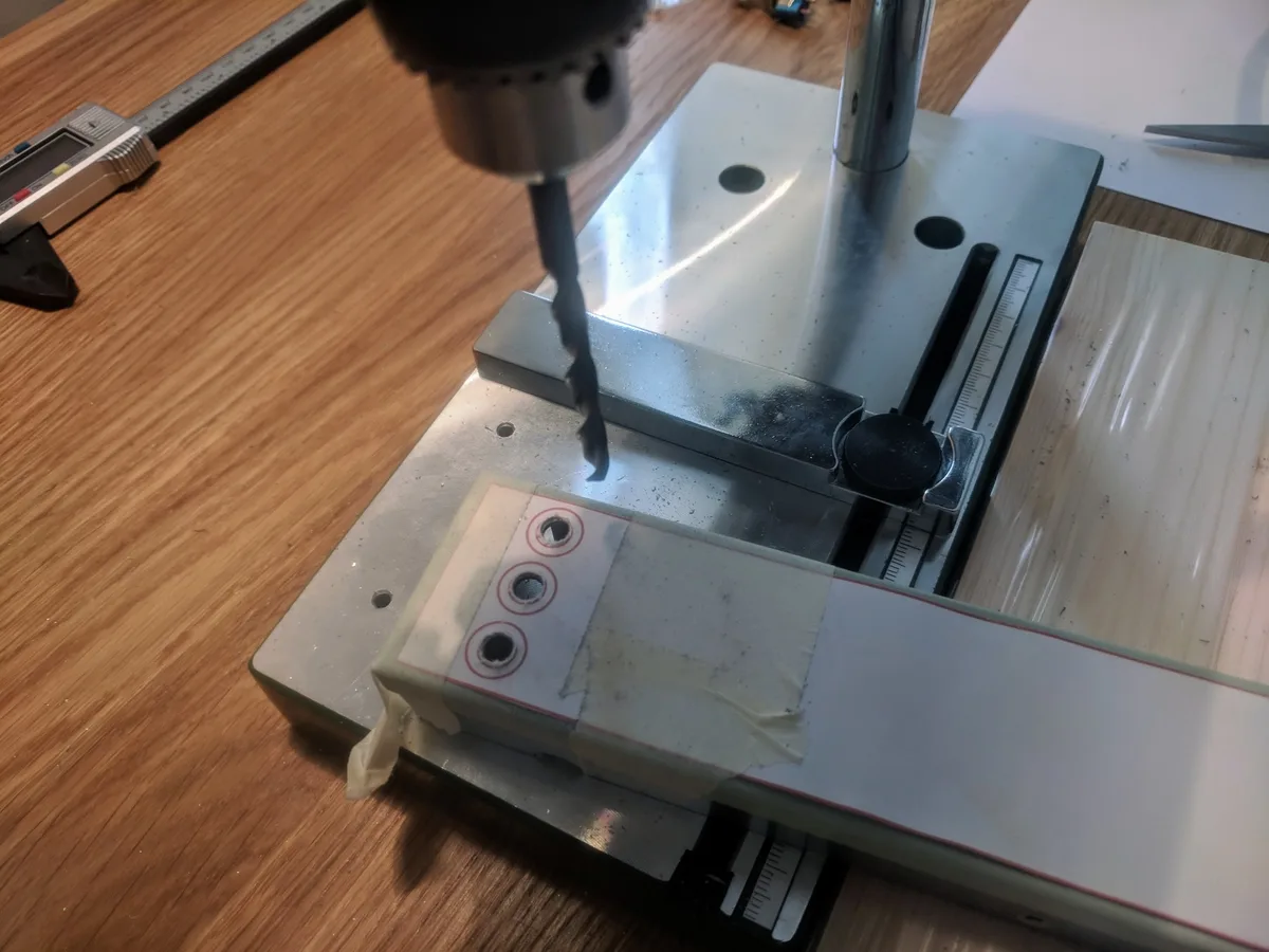 Drilling holes
