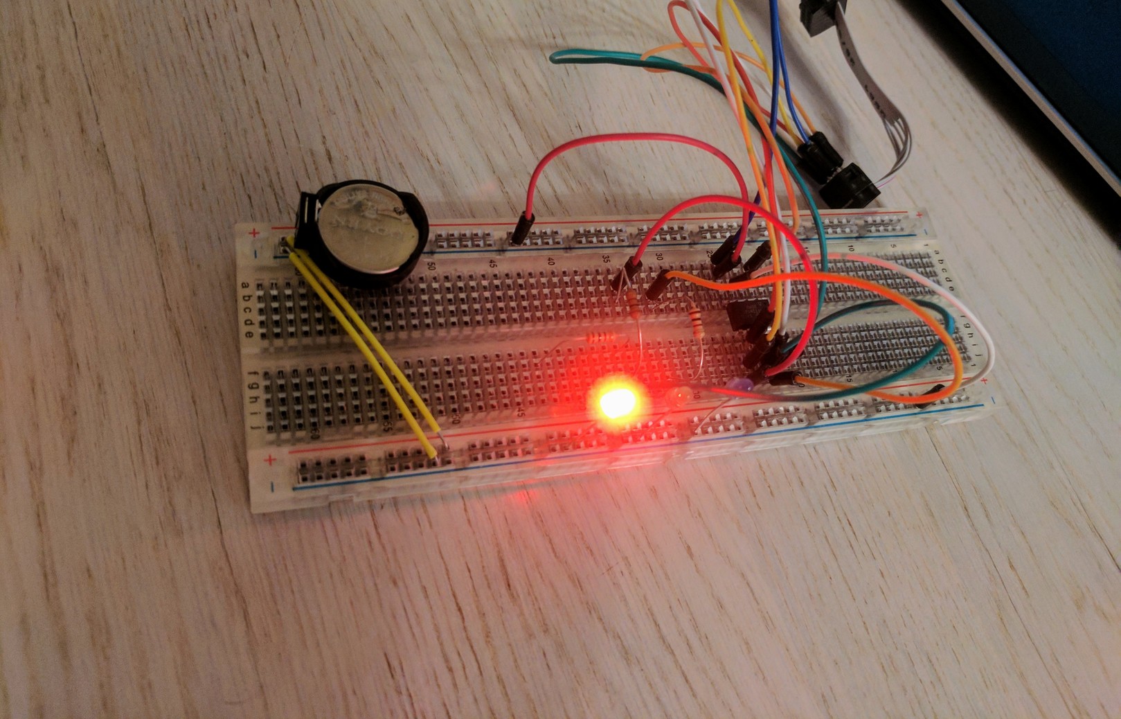 Project on Breadboard