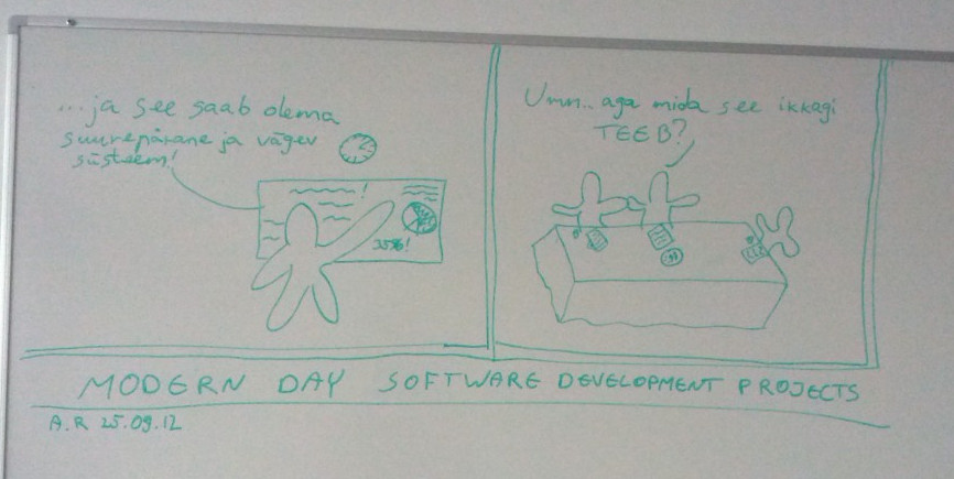 Modern day software development comics